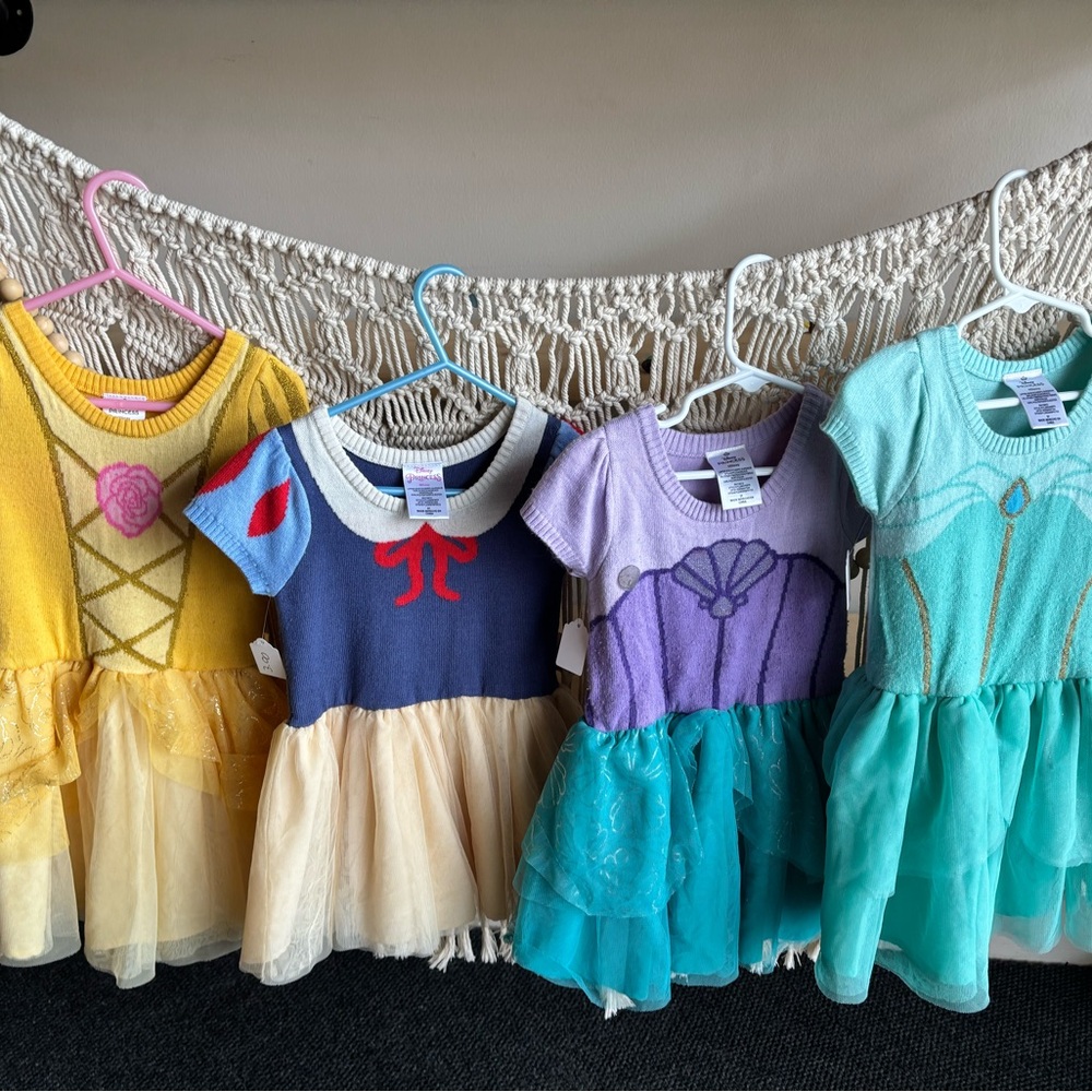 Kids Princess Costume Dress Bundle
